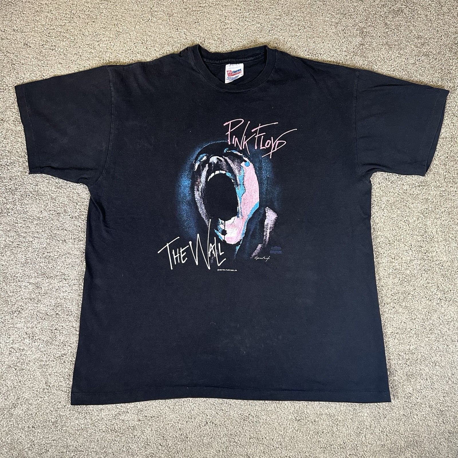 Pink Floyd vintage concert t-shirt